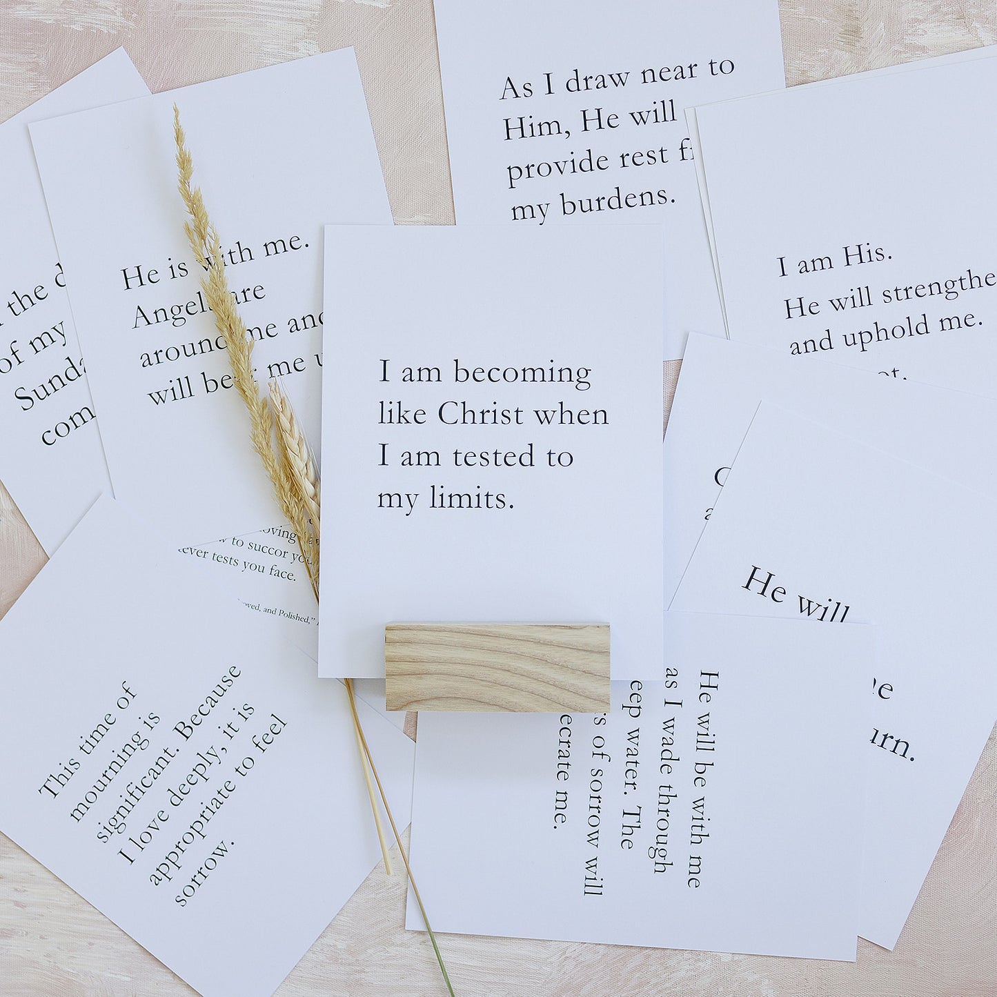 INSPIRATIONAL CARD SET (FOR COMFORT & HOPE)