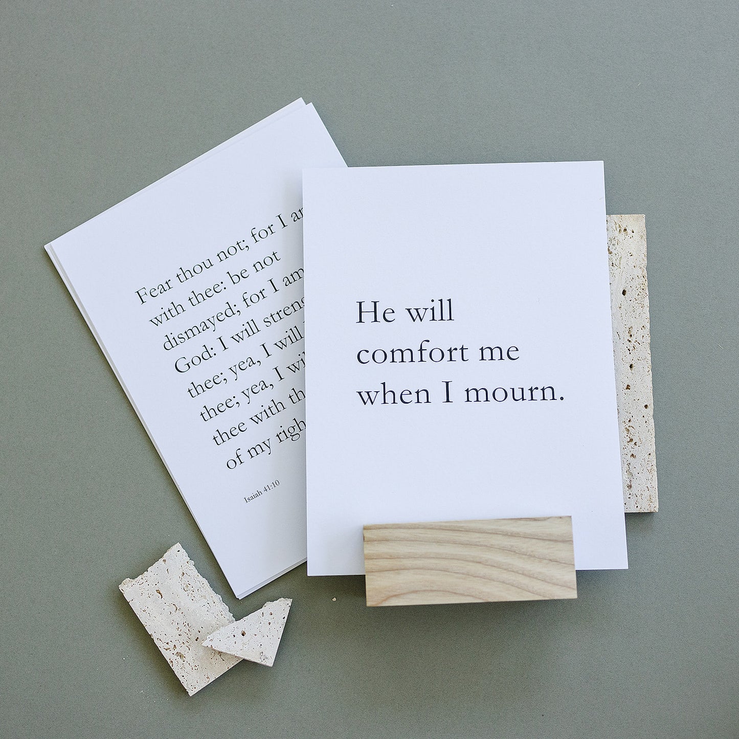 INSPIRATIONAL CARD SET (FOR COMFORT & HOPE)